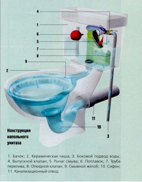 Чаша унитаза, какая ее конструкция наиболее удобна Чаша унитаза, какая ее конструкция наиболее удобна