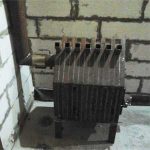 Печь на отработке своими руками
