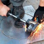 Приспособление для заточки сверл из гайки