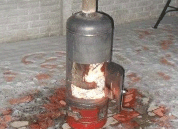 Как сделать буржуйку из газового баллона