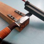 Приспособление для заточки сверл из гайки