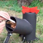 Самодельная печь из газовых баллонов