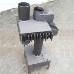 Самодельная печь из газовых баллонов