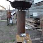 Самодельная печь из газовых баллонов