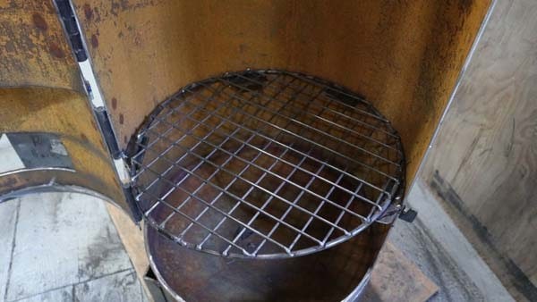 Коптильня из газового баллона