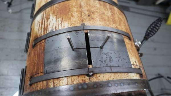 Коптильня из газового баллона