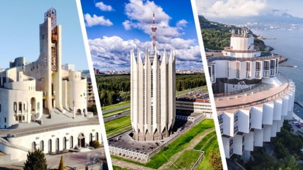 Красивые советские постройки