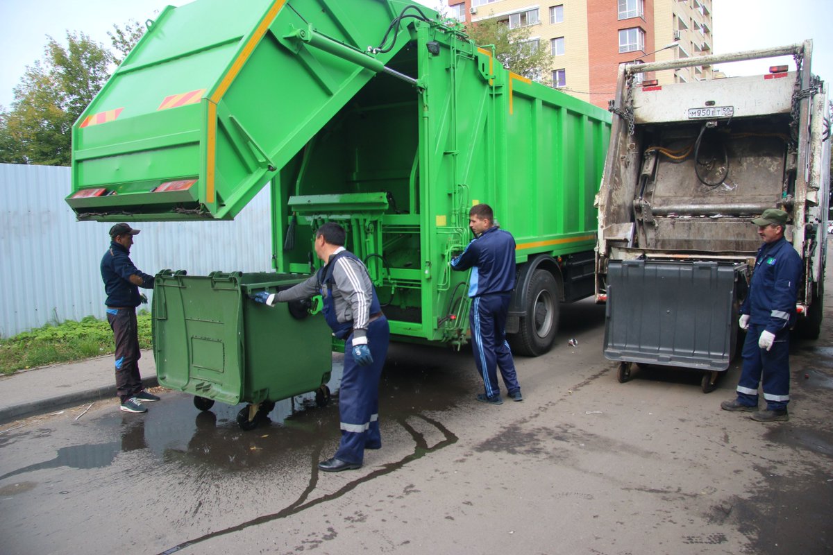 Вывоз мусора в проекте