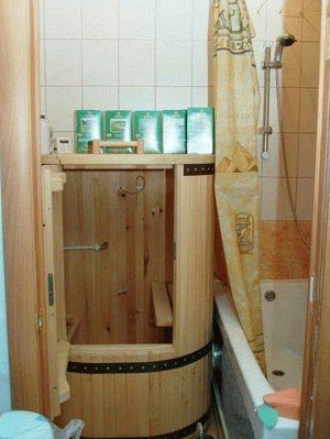  Мини парилка своими руками на даче 