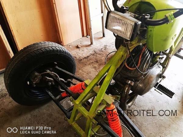 Квадроцикл своими руками из мото запчастей Квадроцикл своими руками из мото запчастей