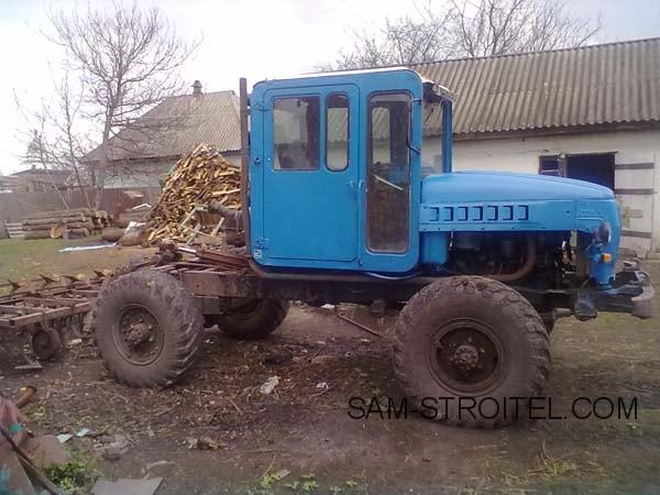 Самодельный трактор своими руками на базе ГАЗ-66