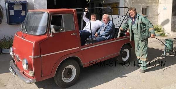 Необычный самодельный автомобиль &laquo;Микрон&raquo; сделанный в 1983 году