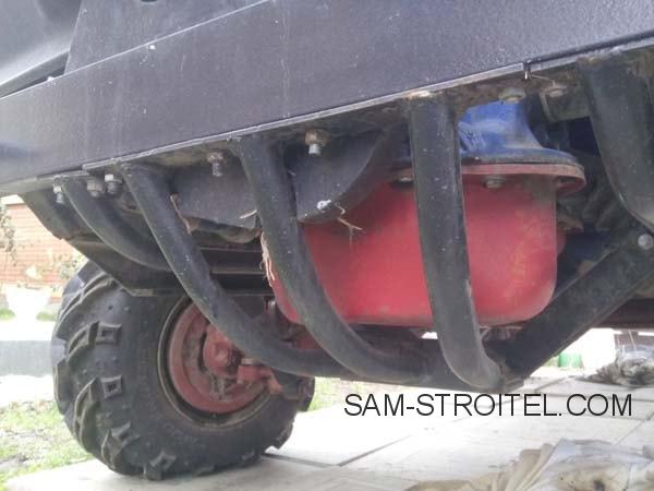 Авто самоделка 4х4 из запчастей ЛуАЗа, Оки и Жигулей Авто самоделка 4х4 из запчастей ЛуАЗа, Оки и Жигулей