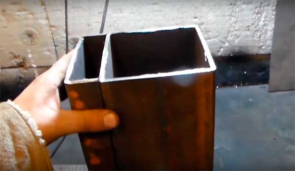 Печь ракета из газового баллона: чертежи, фото, видео Печь ракета из газового баллона: чертежи, фото, видео