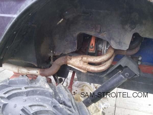 Авто самоделка 4х4 из запчастей ЛуАЗа, Оки и Жигулей Авто самоделка 4х4 из запчастей ЛуАЗа, Оки и Жигулей