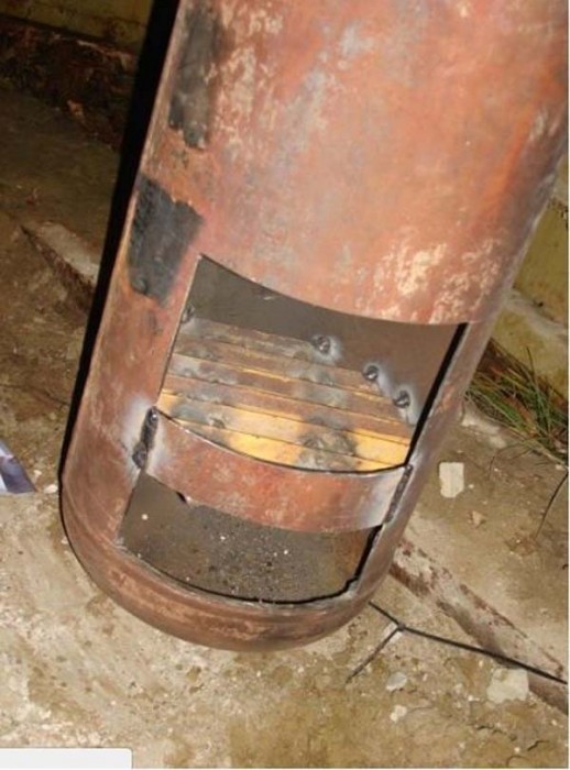 Буржуйка из газового баллона: пошаговые фото Буржуйка из газового баллона: пошаговые фото