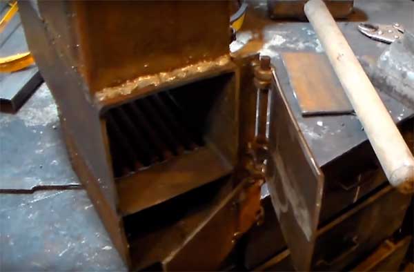 Печь ракета из газового баллона: чертежи, фото, видео Печь ракета из газового баллона: чертежи, фото, видео