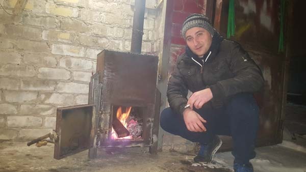 Самодельная печь буржуйка