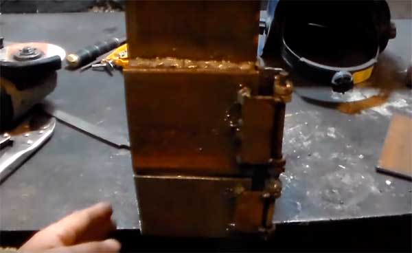 Печь ракета из газового баллона: чертежи, фото, видео Печь ракета из газового баллона: чертежи, фото, видео