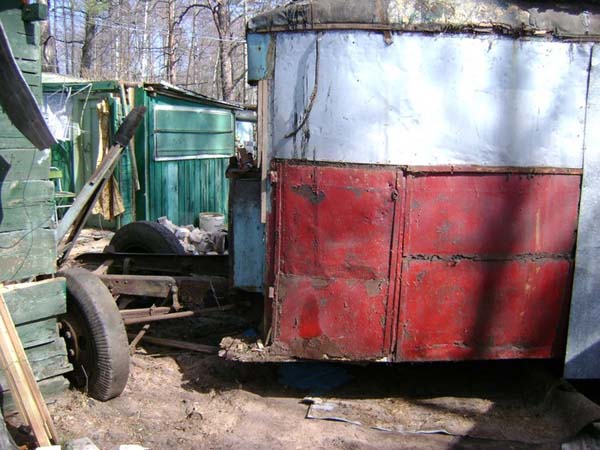Реставрация ЗИС-8 городской автобус Реставрация ЗИС-8 городской автобус