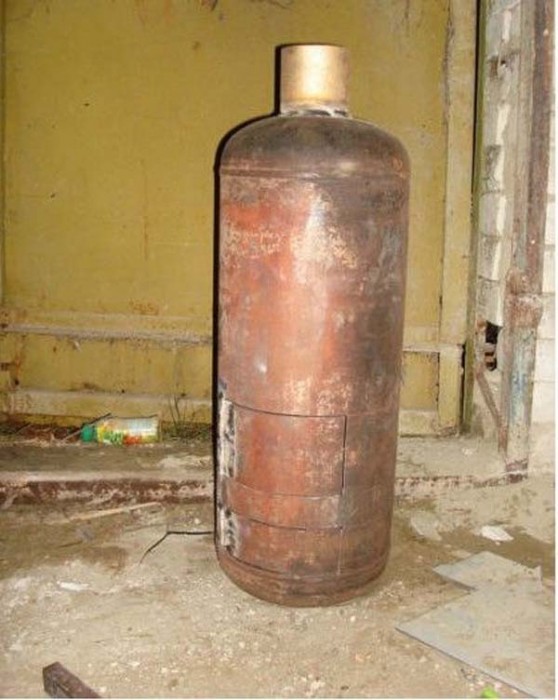 Буржуйка из газового баллона: пошаговые фото Буржуйка из газового баллона: пошаговые фото