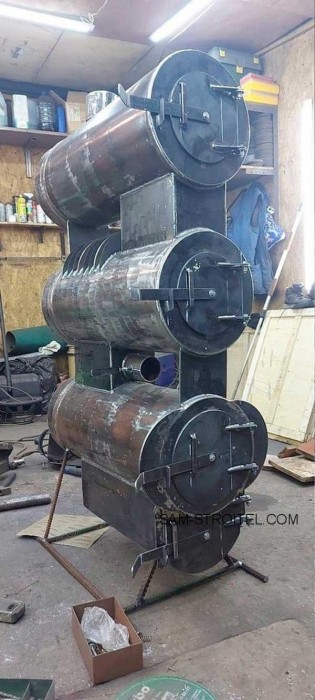 Буржуйка своими руками с дожиганием пиролизных газов: фото + описание