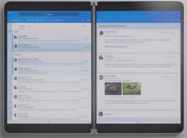  Windows 10 X – операционная система для складных устройств с двумя экранами 