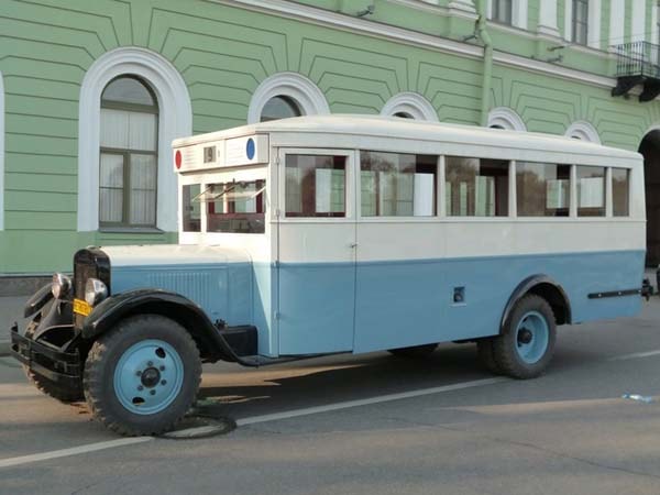 Реставрация ЗИС-8 городской автобус Реставрация ЗИС-8 городской автобус