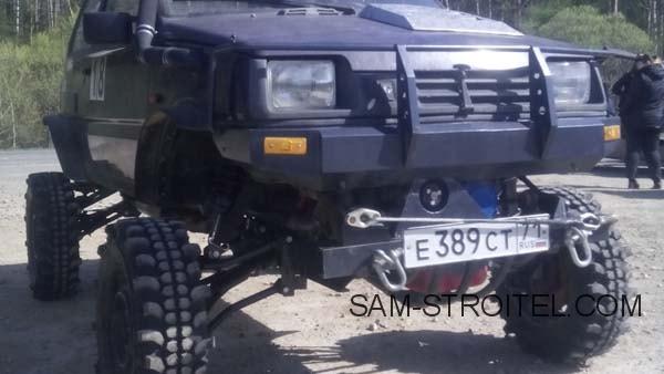 Авто самоделка 4х4 из запчастей ЛуАЗа, Оки и Жигулей Авто самоделка 4х4 из запчастей ЛуАЗа, Оки и Жигулей