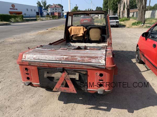 Необычный самодельный автомобиль &laquo;Микрон&raquo; сделанный в 1983 году