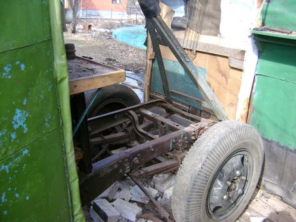 Реставрация ЗИС-8 городской автобус Реставрация ЗИС-8 городской автобус