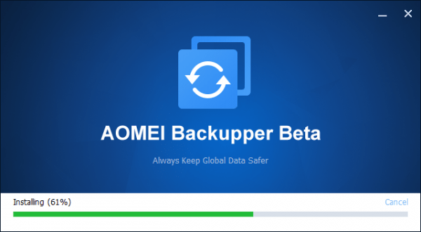  Программа для резервного копирования AOMEI Backupper 5.0 Beta с новым современным интерфейсом 