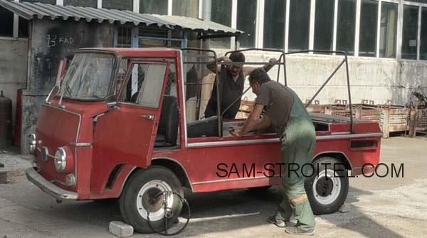 Необычный самодельный автомобиль &laquo;Микрон&raquo; сделанный в 1983 году