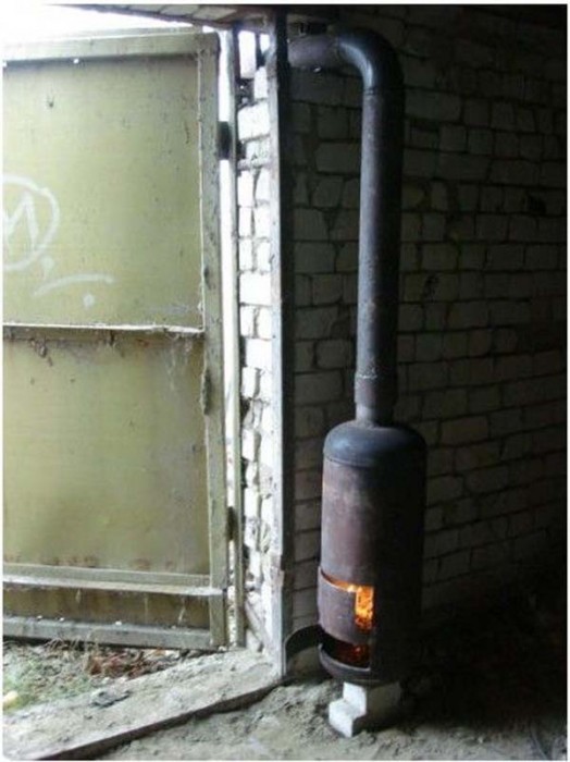 Буржуйка из газового баллона: пошаговые фото Буржуйка из газового баллона: пошаговые фото