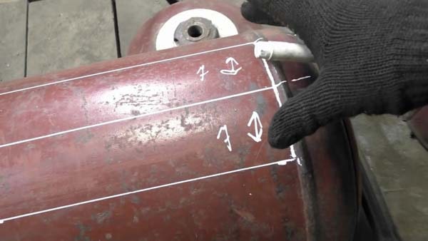 Печь из газовых баллонов сделанная своими руками