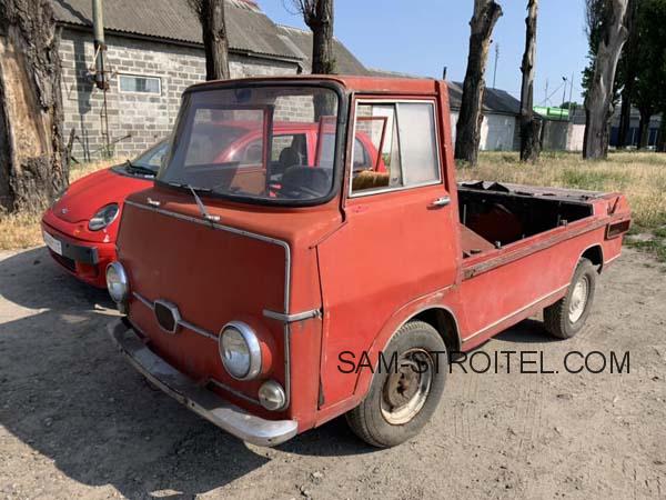 Необычный самодельный автомобиль &laquo;Микрон&raquo; сделанный в 1983 году