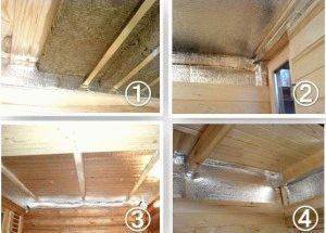 
			Утепление парилки бани из сруба		