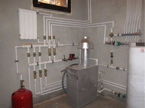 Обвязка твердотопливного и газового котла