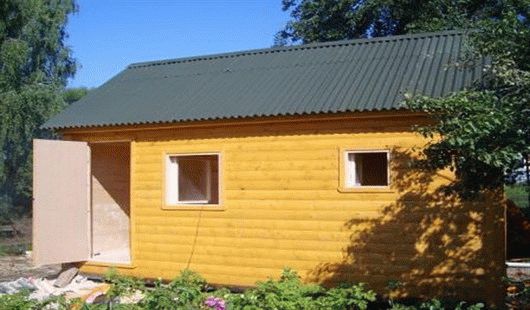 Фасады бани
Фасады бани