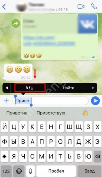 Как в Ватсапе менять шрифт: доступные возможности