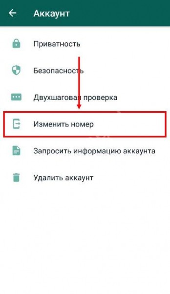 Инструкция: как поменять номер в Ватсапе?