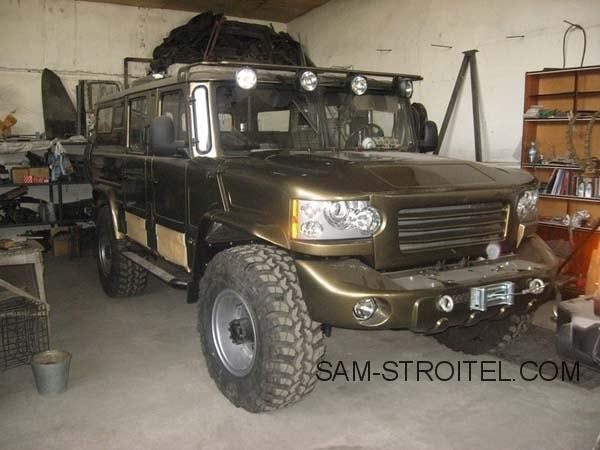 Авто самоделка внедорожник на базе ГАЗ-66 Авто самоделка внедорожник на базе ГАЗ-66