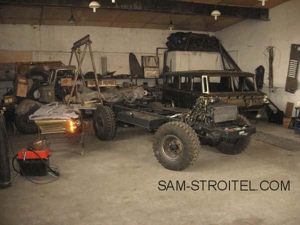 Авто самоделка внедорожник на базе ГАЗ-66 Авто самоделка внедорожник на базе ГАЗ-66