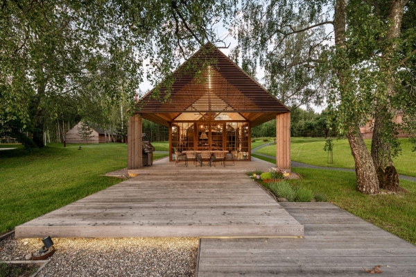 Усадьба в стиле барнхаус, Литва