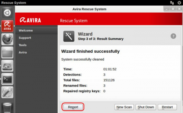  Антивирусный загрузочный LiveDisk от Avira 