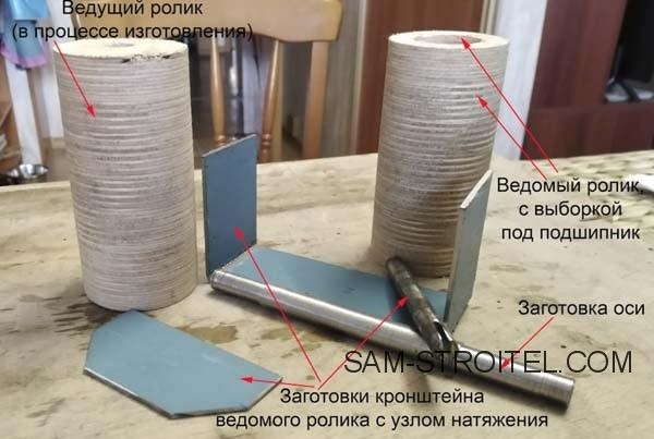 Ленточно-дисковый шлифовальный станок своими руками: чертежи, фото изготовления