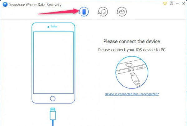  Восстановление данных iPhone, iPad, iPod в среде Windows программой Joyoshare Data Recovery 