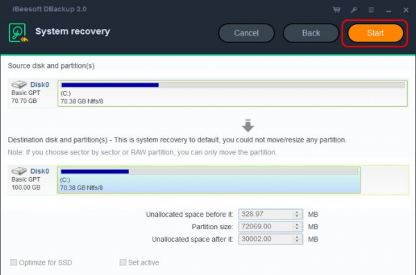 Резервное копирование Windows программой iBeesoft DBackup Резервное копирование Windows программой iBeesoft DBackup
