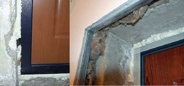 Как сделать откосы на двери своими руками