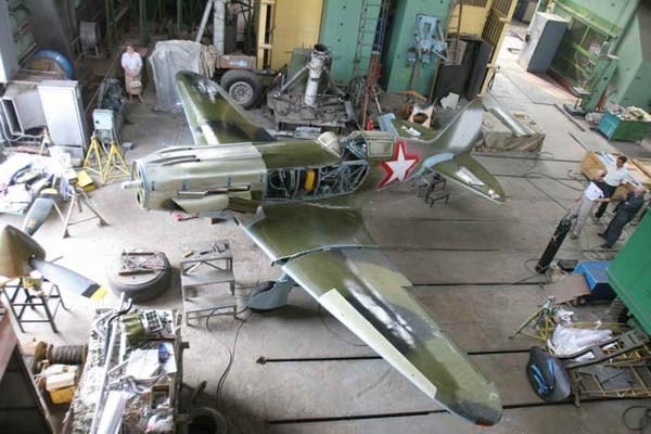 Реставрация самолёта МИГ-3